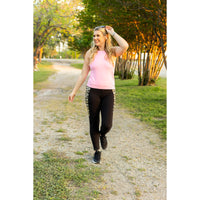 Ready to Ship | The Gianna - Leopard Panel Sculpting Leggings
