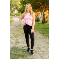 Ready to Ship | The Gianna - Leopard Panel Sculpting Leggings