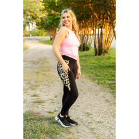 Ready to Ship | The Gianna - Leopard Panel Sculpting Leggings