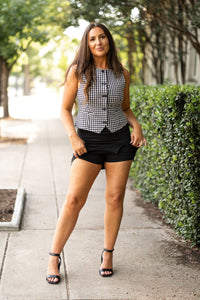 Ready to Ship | The Savannah Deluxe Sculpting A-Line Skort