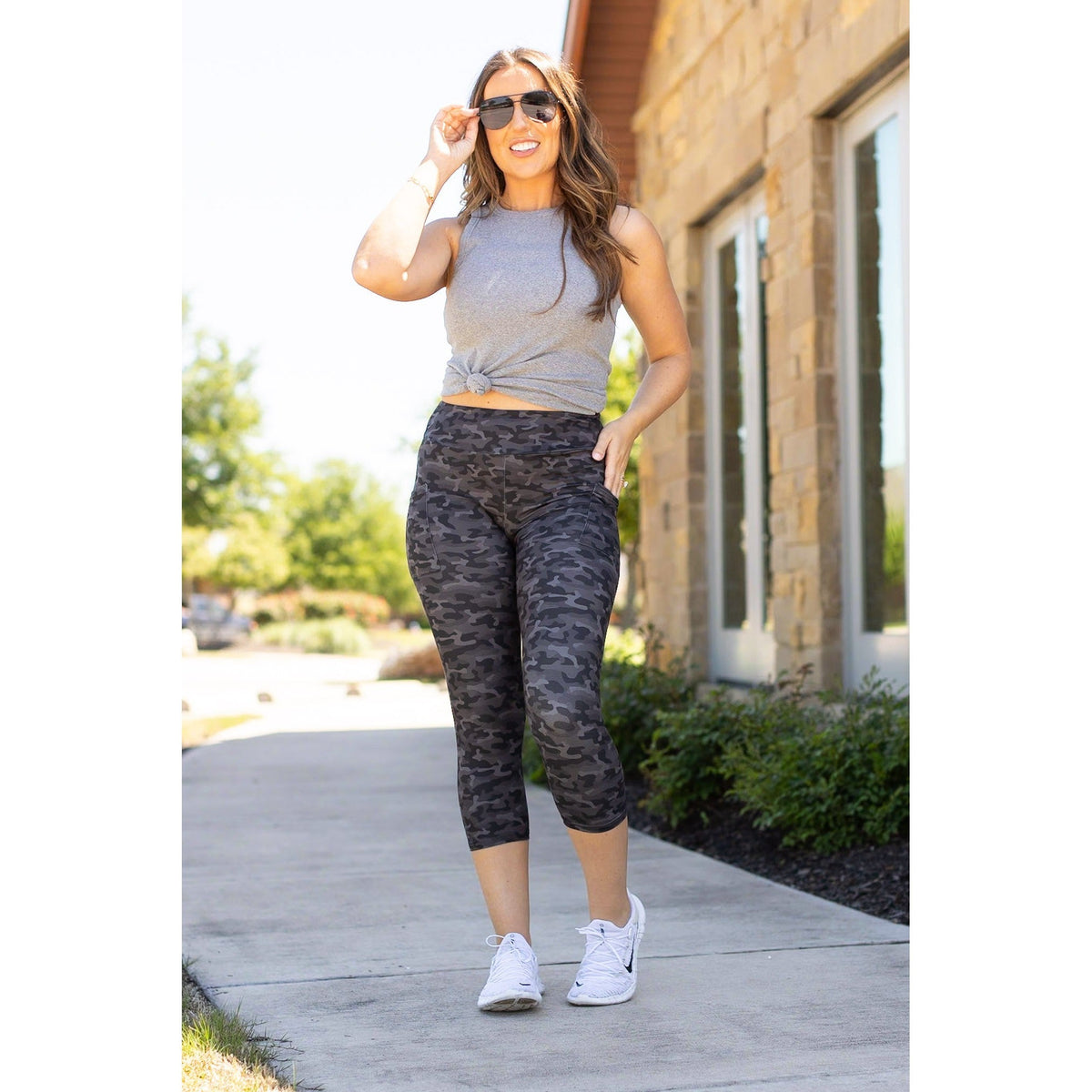 Ready to Ship | MAVERICK Camo CAPRI's  - Luxe Leggings by Julia Rose®