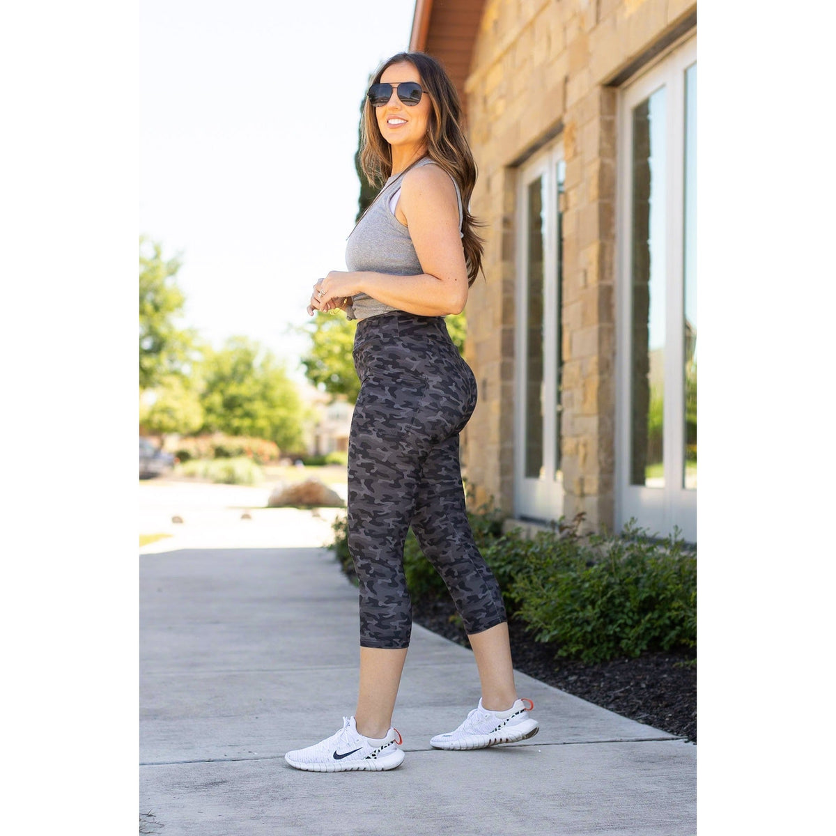 Ready to Ship | MAVERICK Camo CAPRI's  - Luxe Leggings by Julia Rose®