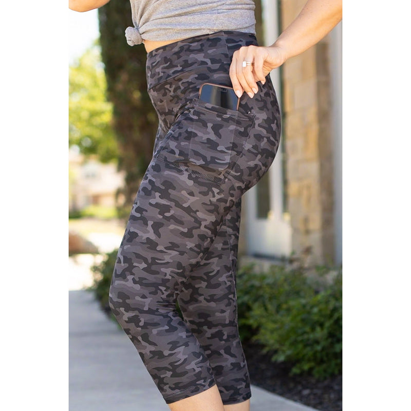 Ready to Ship | MAVERICK Camo CAPRI's  - Luxe Leggings by Julia Rose®