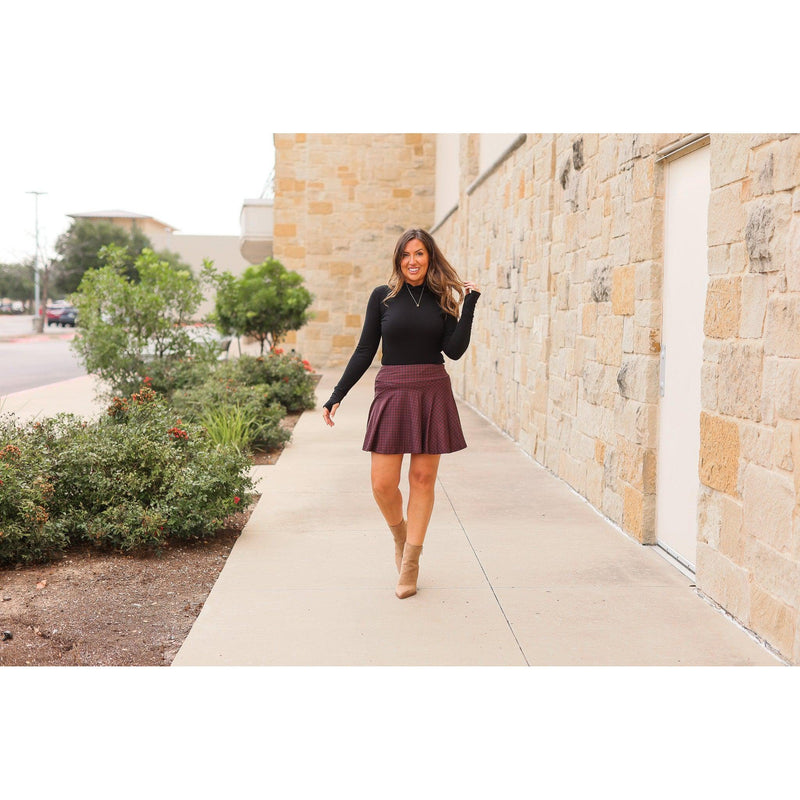 Ready to Ship | The Natasha Plaid Skort