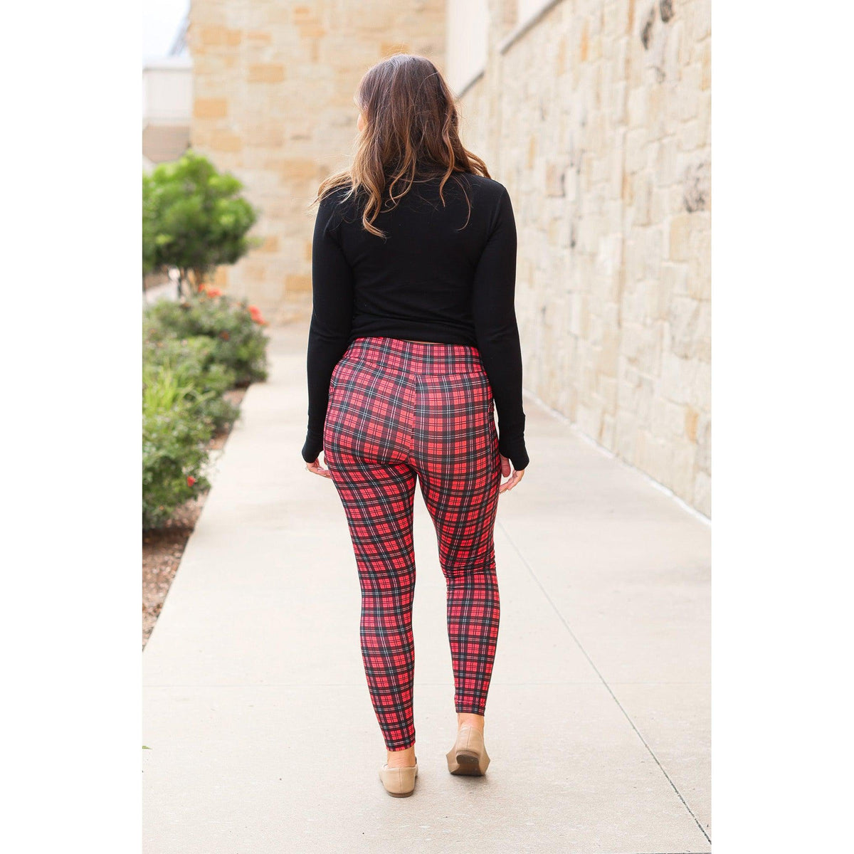 Ready to Ship | The Holly Plaid Leggings - ROUND 2