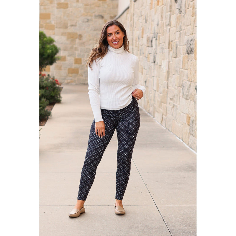 Ready to Ship | The Jillian Plaid Leggings - Round 2