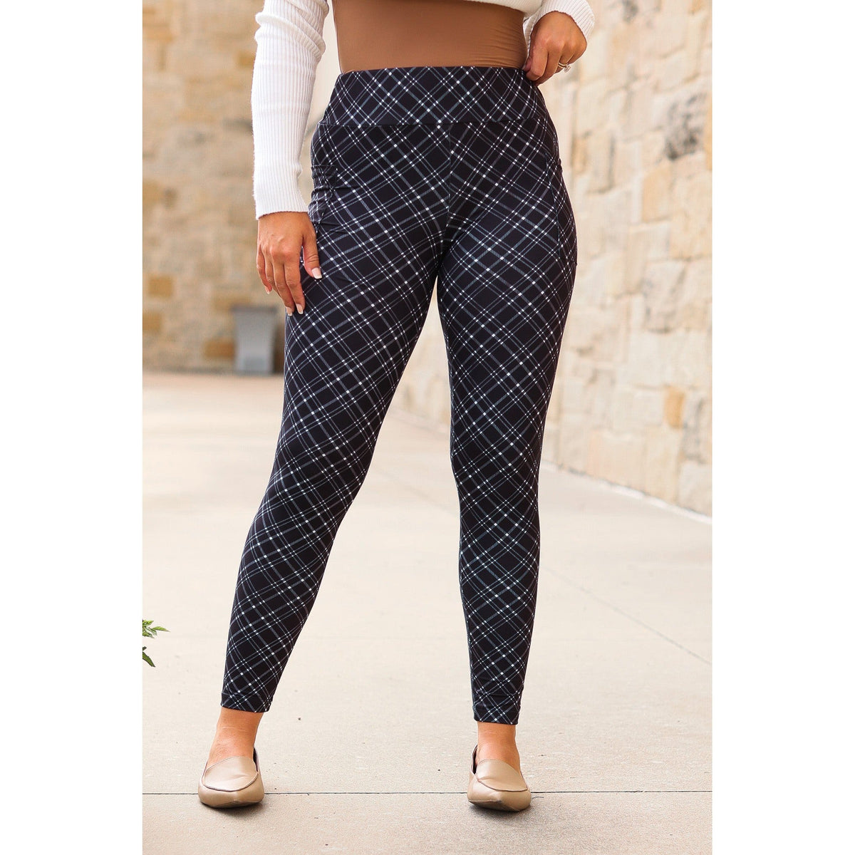 Ready to Ship | The Jillian Plaid Leggings - Round 2