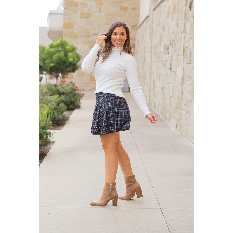 Ready to Ship | The Brenna Plaid Skort