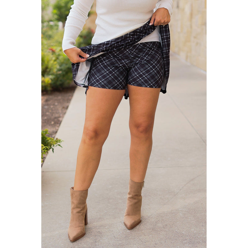 Ready to Ship | The Brenna Plaid Skort