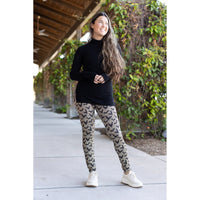 Ready to Ship | The Bianca - Leopard Bats Leggings