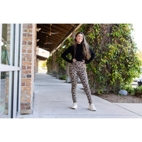 Ready to Ship | The Bianca - Leopard Bats Leggings