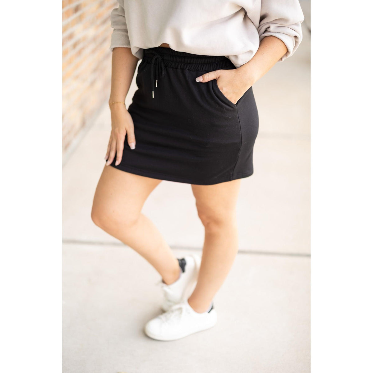 Ready to Ship | The Janet Fleece Jogger Skirt