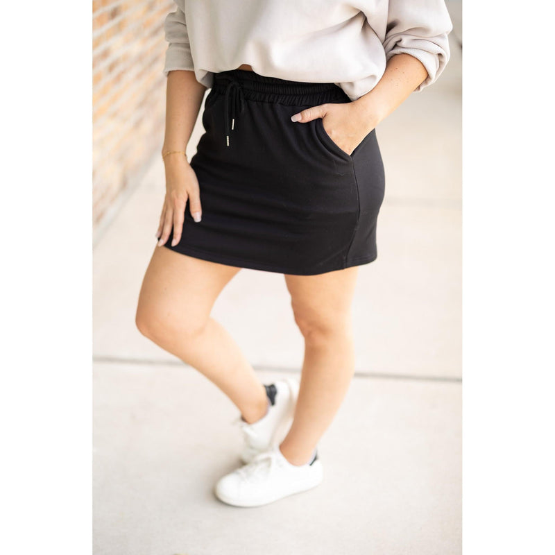 Ready to Ship | The Janet Fleece Jogger Skirt