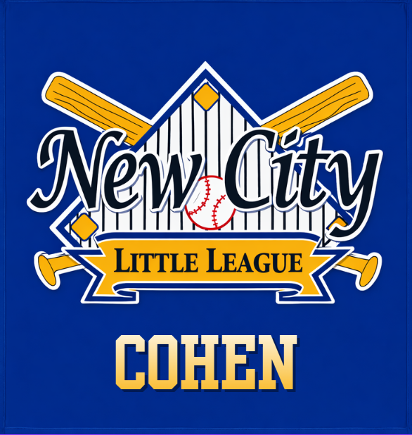 New City Little League Custom Blanket