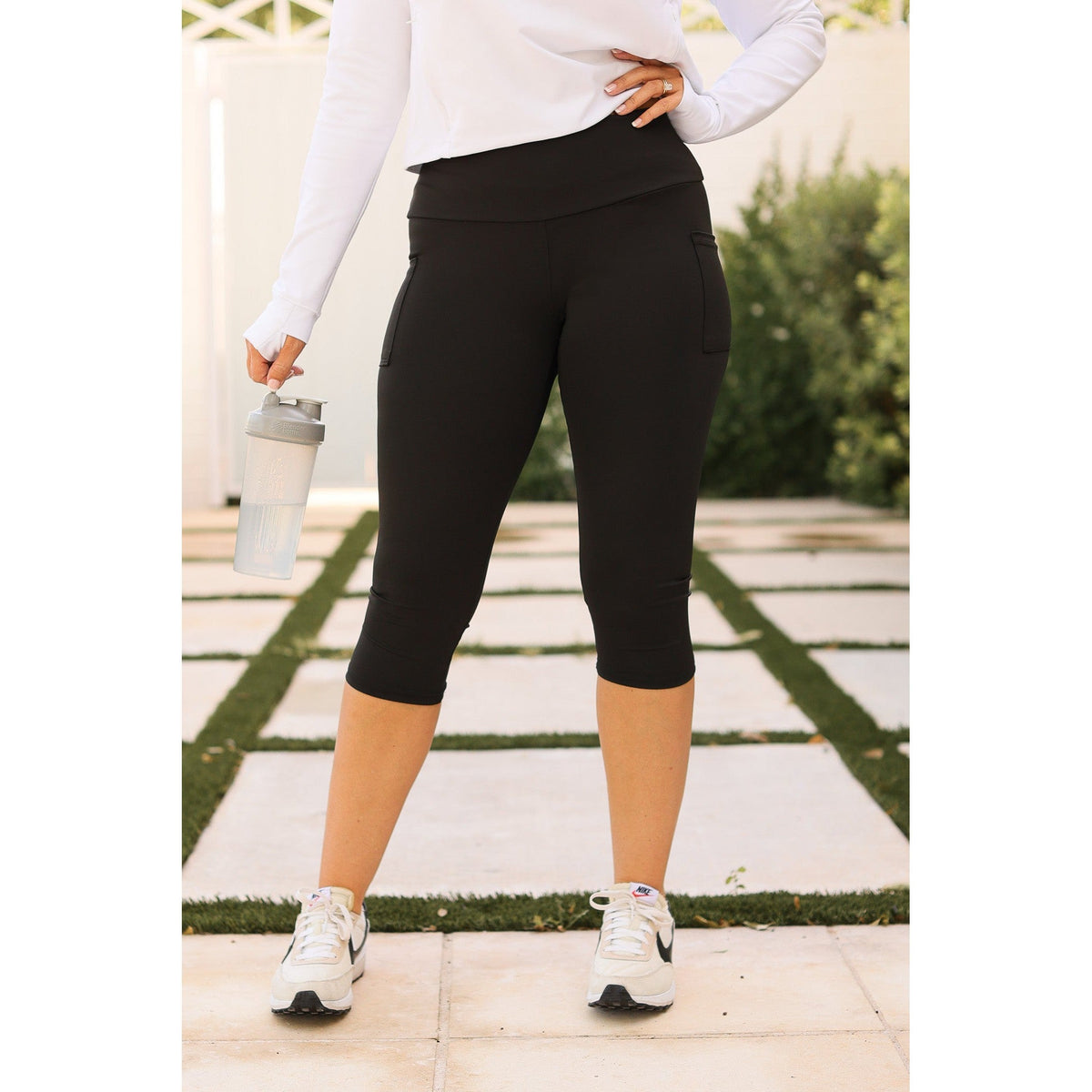 Ready to Ship | Luxe Athleisure Collection by Julia Rose ® - The Chelsea CAPRI Leggings