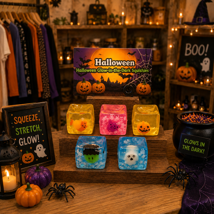 Halloween Glow-in-the-Dark Cubes