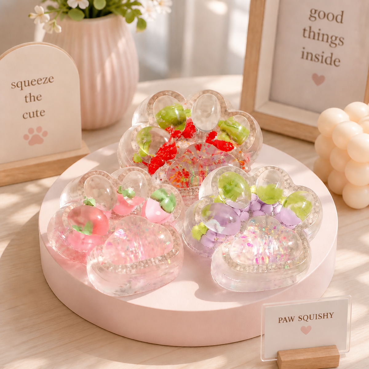 Paw Print Squishy
