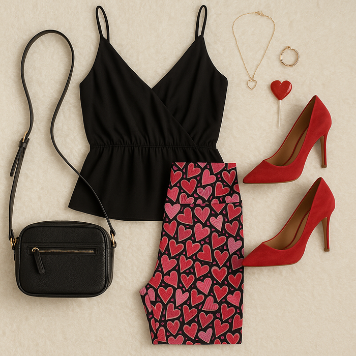 Ready to Ship | Sweetheart Leggings