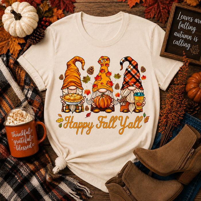 Happy Fall Y'all Graphic Tee