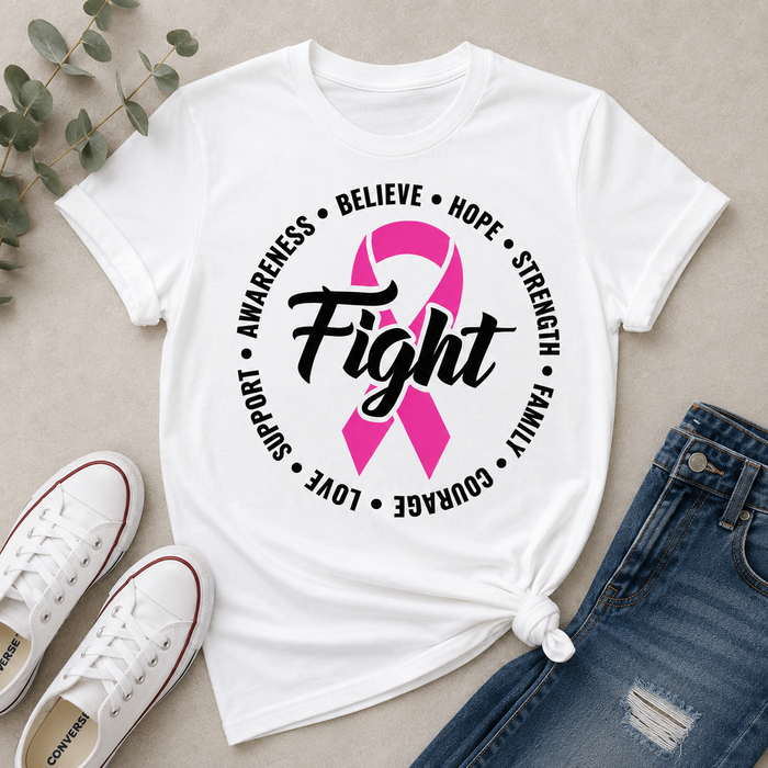 Breast Cancer Awareness Graphic Tee