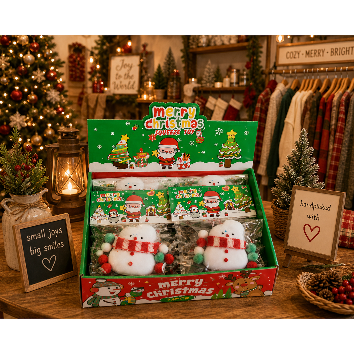 Snowman MINI Squishy
