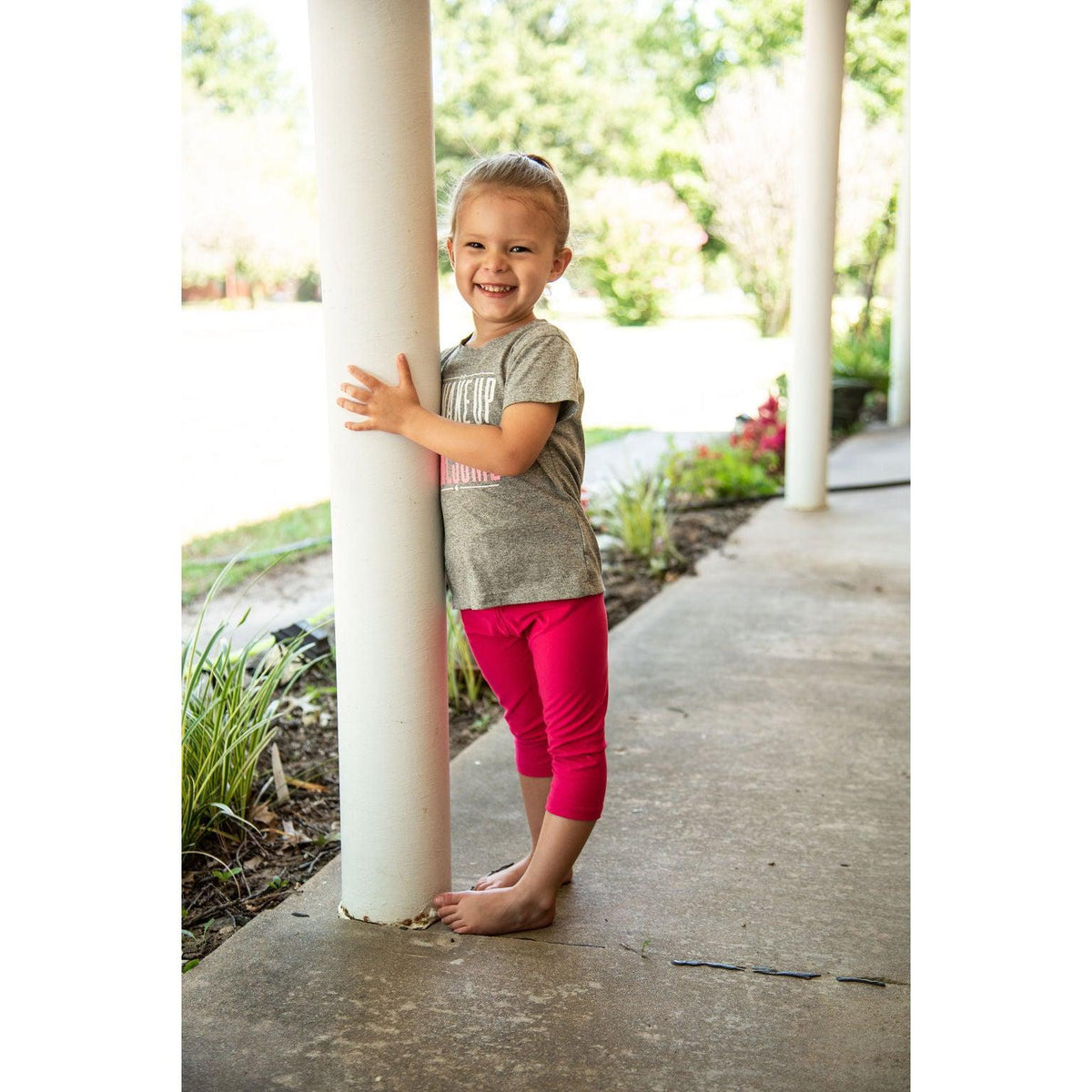 Ready to Ship | Hot Pink CAPRI Collection  - Luxe Leggings by Julia Rose®