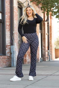 *Ready to Ship | The Jennifer 30" Plaid Bootcut Leggings