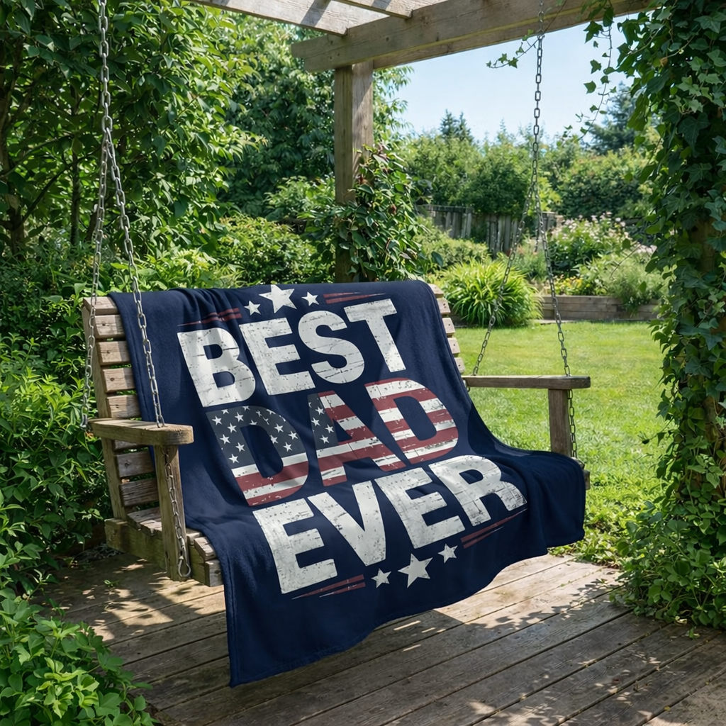 PreOrder | Best Dad Ever Blanket