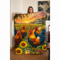 Rooster Blanket 🐓🌻
