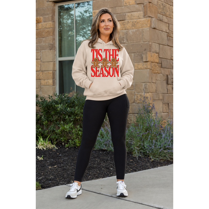 Lilla -   Black Fleece Full Length Leggings with Pockets
