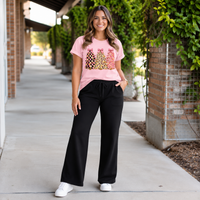 Jenna - Comfy Wide Leg Fleece pants*