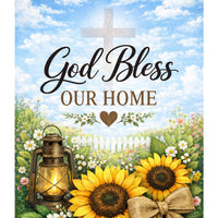 God Bless Our Home Blanket ✝️