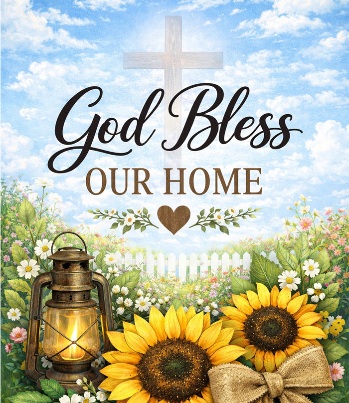 PreOrder | God Bless Our Home Blanket ✝️