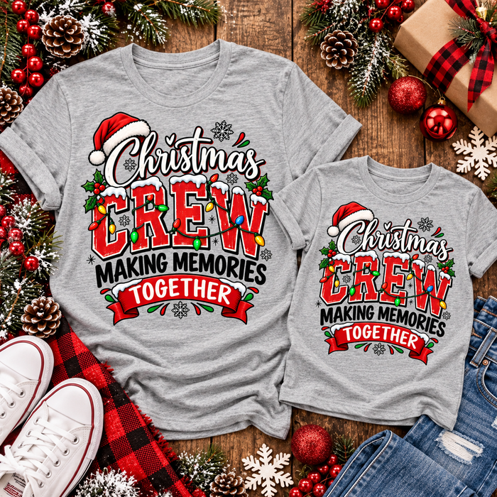 Christmas Crew Graphic Apparel