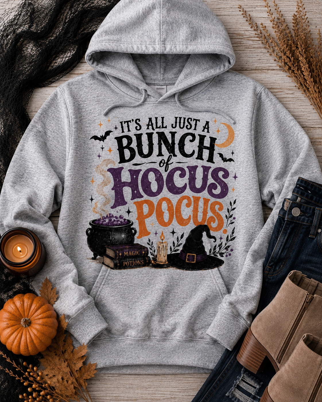 It's All Just a Bunch of Hocus Pocus HOODIE