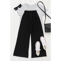 Buttery soft wide leg pants by Julia Rose with relaxed fit