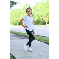 Julia Rose kids luxe leggings capris and biker shorts, Kids wearing Julia Rose luxe leggings
